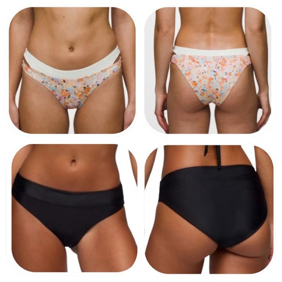 NWT Prana M summer waves & sugar shore bikini bottoms (2)